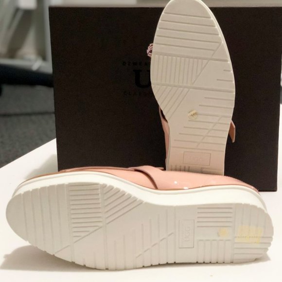 OZWEAR UGG MYA TASSEL BROGUES PINK SHOES - Picture 4 of 8